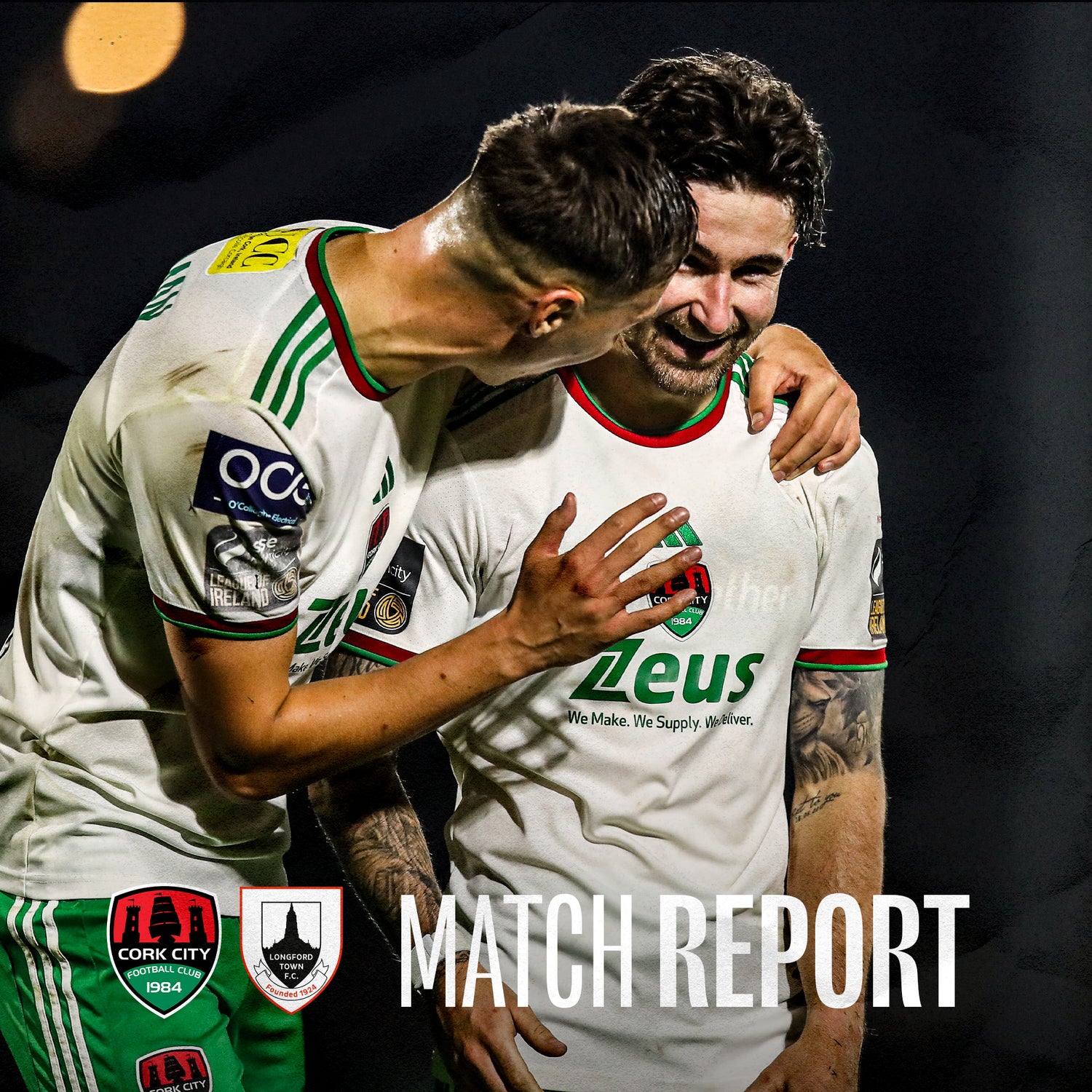 Match Report: City 3-2 Longford