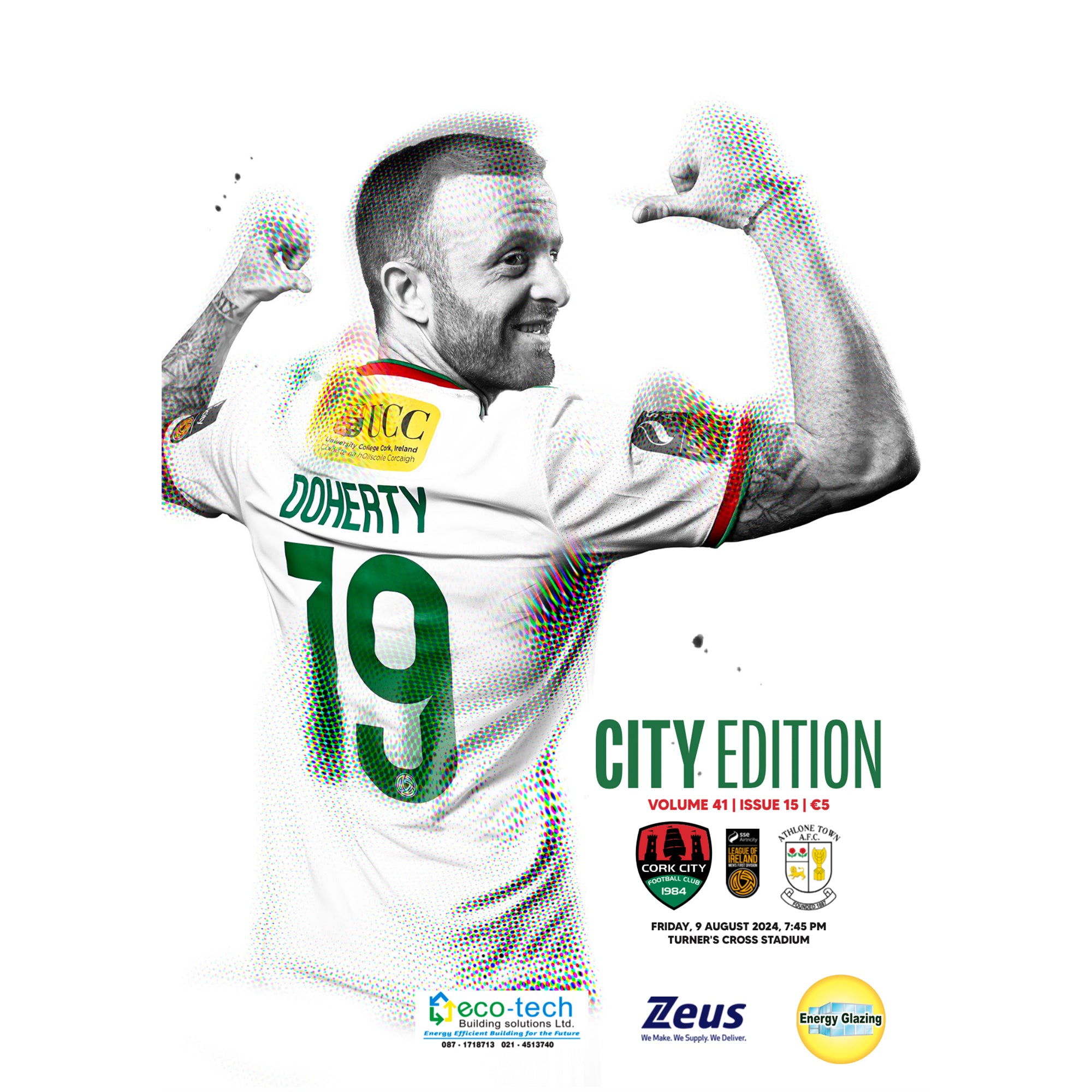 City Edition - CCFC vs Athlone Town (Volume 41, Issue 15) [PRINT & DIGITAL VERSION]